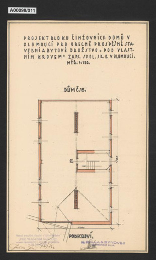 Domy Obecně prospěšného stavebního a bytového družstva "Pod vlastním krovem", Olomouc, č.p. 1016 a 1019 (Starodružiníků 1016/4 a kpt. Nálepky 1019/18)