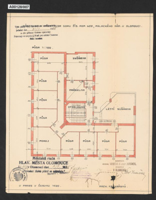 Přestavba banky Slavia, Olomouc, nám. Národních hrdinů č.p. 622 (č.o. 4)