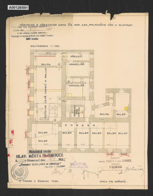Přestavba banky Slavia, Olomouc, nám. Národních hrdinů č.p. 622 (č.o. 4)