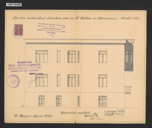 Rodinný dům Ferdinanda Kšíra v Olomouci, čp. 368 - Nová Ulice