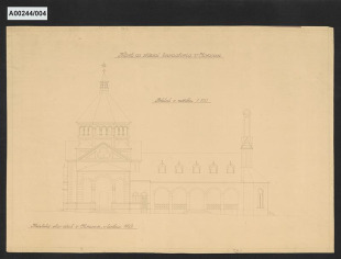 Návrh krematoria v Olomouci