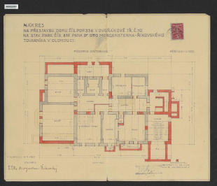 Přestavba domu dr. Otto Morgensterna, Olomouc, Vídeňská č.p. 636 (č.o. 10)