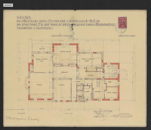 Přestavba domu dr. Otto Morgensterna, Olomouc, Vídeňská č.p. 636 (č.o. 10)