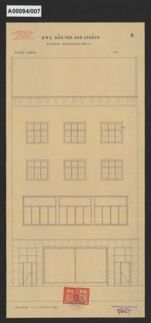 Přestavba Východomoravských elektráren, Olomouc, č. p. 285
