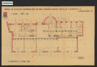 Rodinný dům Vincence Wesselse, Olomouc-Hodolany, č.p. 516
