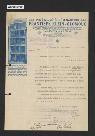 Dům nábytku Franze Kleina, Olomouc, č.p. 2