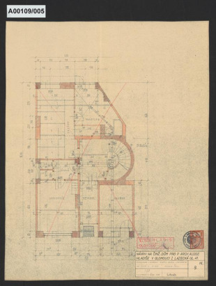 Vlastní nájemní domy, Olomouc-Nové Sady, Krakovská č.p. 376-379 (č.o. 4-10)