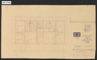 Sídliště Báňské a hutní společnosti, Olomouc-Hejčín, Erenburgova č. p. 295, Matochova č.p. 301-302