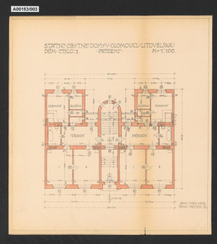 Státní obytné domy, Olomouc-Nová Ulice, Litovelská č.p. 346, 347 (č.o. 20, 22)