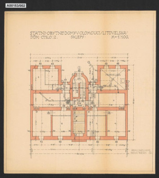 Státní obytné domy, Olomouc-Nová Ulice, Litovelská č.p. 346, 347 (č.o. 20, 22)