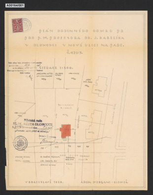 Rodinný dům dr. Kabelíka, Olomouc-Nová Ulice, tř. Svornosti č. p. 462 (č. o. 18)