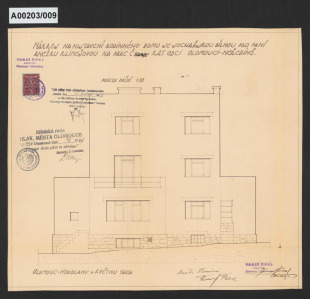 Rodinný dům se sochařským ateliérem Anežky Klimešové v Olomouci, čp. 95 - Neředín