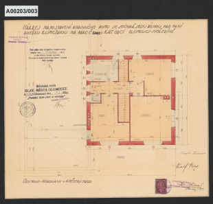 Rodinný dům se sochařským ateliérem Anežky Klimešové v Olomouci, čp. 95 - Neředín