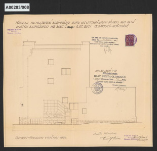 Rodinný dům se sochařským ateliérem Anežky Klimešové v Olomouci, čp. 95 - Neředín