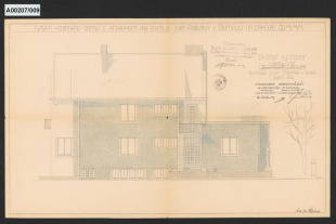 Rodinný dům s ateliérem Julia Pelikána v Olomouci, čp. 333 - Nová Ulice