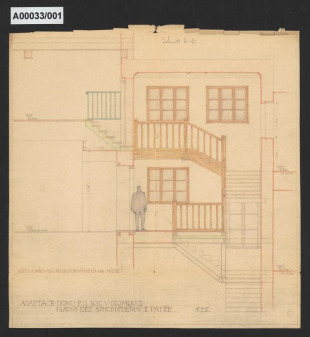 Adaptace domu G. Schöna, Olomouc, Horní nám. č.p. 204 (č.o. 13)