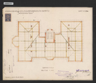 Obytný dům Spolku moravských cukrovarníků, Olomouc, č.p. 593 (tř. Spojenců 593/14)