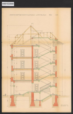 Státní obytné domy, Olomouc-Nová Ulice, Litovelská č.p. 346, 347 (č.o. 20, 22)