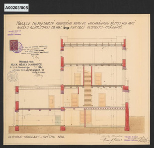 Rodinný dům se sochařským ateliérem Anežky Klimešové v Olomouci, čp. 95 - Neředín