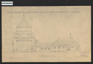 Návrh krematoria v Olomouci