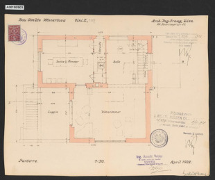 Obytný dům Gertrudy Groagové, Olomouc-Nová Ulice, č.p. 454 (Mozartova 454/36)