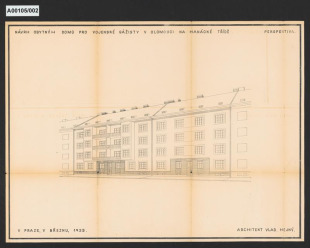 Obytné domy pro vojenské gážisty, Olomouc, Wanklova č.p. 759, 760 (č.o. 8 a 10ú