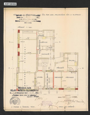 Přestavba banky Slavia, Olomouc, nám. Národních hrdinů č.p. 622 (č.o. 4)