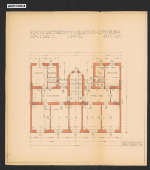 Státní obytné domy, Olomouc-Nová Ulice, Litovelská č.p. 346, 347 (č.o. 20, 22)