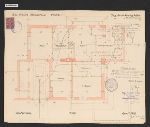 Obytný dům Gertrudy Groagové, Olomouc-Nová Ulice, č.p. 454 (Mozartova 454/36)