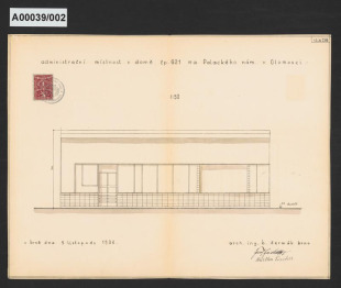Úprava obchodu v domě č. p. 621, Olomouc (Palackého 621/1)