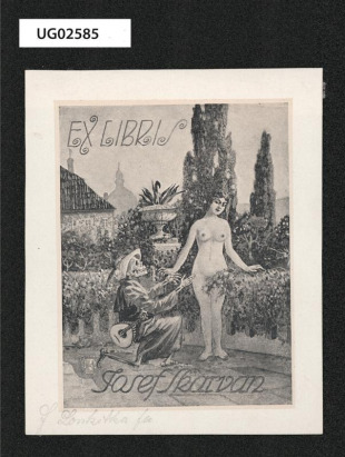 Ex libris Josef Skarvan