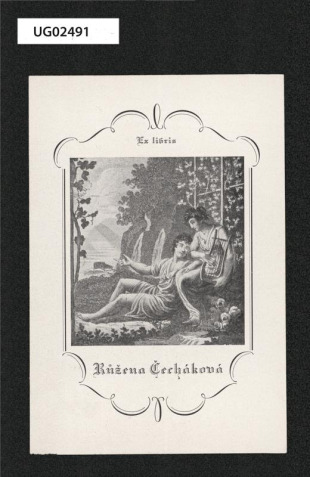 Ex libris Růžena Čecháková