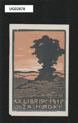 Ex libris: 1917 Joža Hladký
