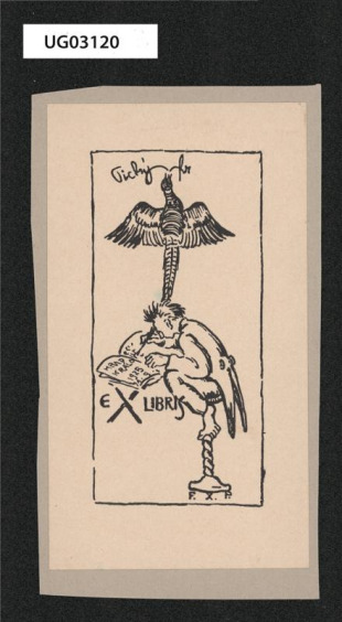 Ex libris Tichý fr