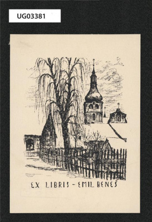 Ex libris Emil Beneš