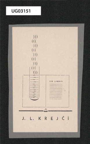 Ex libris J. L. Krejčí