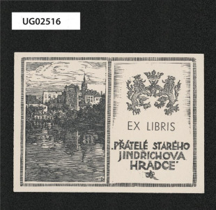 Ex libris „Přátelé starého Jindřichova Hradce“