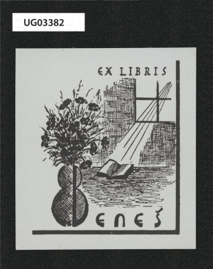 Ex libris E Beneš