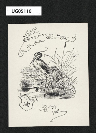 Šušuga / Ex libris MA (ipse sibi)