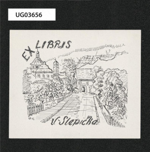 Ex libris V. Slepička