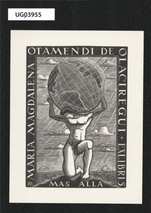 ex libris Maria magdalena Otamundi de Olaciregni