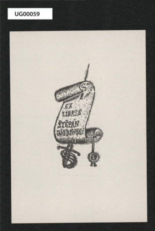 Ex libris Štěpán Zákravský