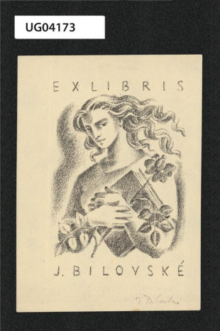 Ex libris J. Bilovské