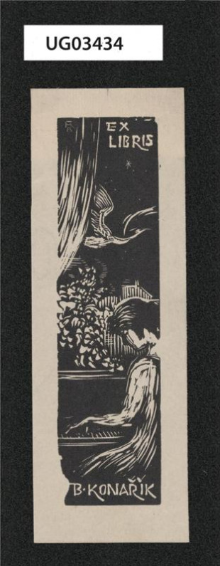 Ex libris: B. Konařík