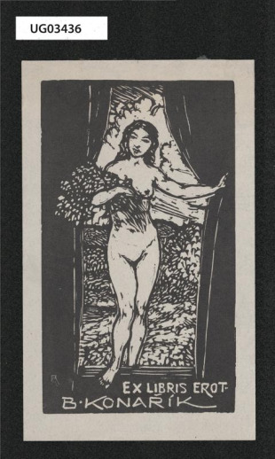 Ex libris erot.: B. Konařík