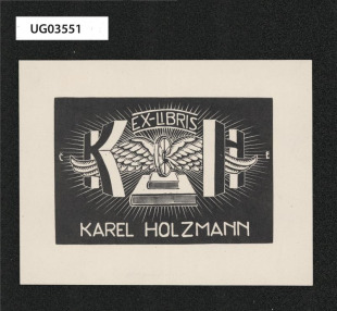Ex libris Karel Holzmann