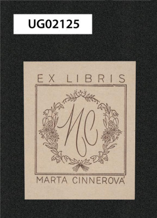Ex libris Marta Cinnerová