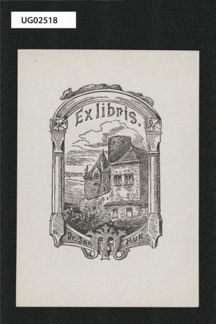 Ex libris Dr. Jan Muk