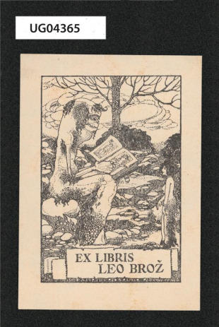 Ex libris Leo Brož