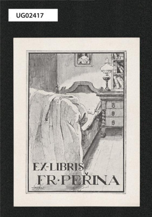 Ex libris Fr. Peřina